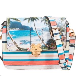 PARFOIS COCONUT CROSS BAG WOMEN'S DESERTCART GIBRALTOR NWOT.